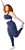 LipLegging sem bolso, BLUMI, Azul Marinho - Imagem 5