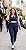 LipLegging com bolso, BLUMI, Cor Marinho - Imagem 1