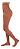 Meia Sigvaris Ever Sheer Nude 20-30 mmHg, Meia Calça Cor: Chocolate - Imagem 4