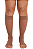 Meia Sigvaris Ever Sheer Nude 20-30 mmHg, 3/4 Panturrilha - Chocolate - Imagem 3
