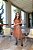 Vestido Cintia em PU Caramelo Fagian - Imagem 2