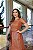 Vestido Cintia em PU Caramelo Fagian - Imagem 3