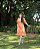 Vestido em Crepe com bolsos Magda Laranja Valentina Sirrah - Imagem 1