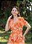 Vestido em Crepe com bolsos Magda Laranja Valentina Sirrah - Imagem 6
