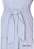Vestido Claudiene confeccionado em moletinho e ribana Cinza Hapuk ref:061842 - Imagem 3