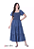 Vestido Neuza em Jeans Leve Azul Escuro Hapuk - Imagem 1