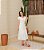 VESTIDO EM LAISE  CANNES (BRANCO) VALENTINA SIRRAH - Imagem 7