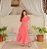 VESTIDO EM VISCOLINHO BARRETOS (CORAL) VALENTINA SIRRAH - Imagem 3