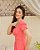 VESTIDO EM VISCOLINHO BARRETOS (CORAL) VALENTINA SIRRAH - Imagem 6