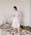 Vestido em Crepe Jati Floral Rosa Valentina Sirrah - Imagem 4