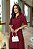 Vestido em Crepe Bárbara Marsala Fagian - Imagem 1