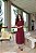 Vestido em Crepe Bárbara Marsala Fagian - Imagem 3