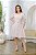 Vestido Cocal Listra Bege Valentina Sirrah - Imagem 2