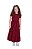 Vestido Taiany Marsala em Malha Infantil Hapuk Marsala - Imagem 1