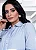 CAMISA FEMININA MANGA LONGA CLARIS CINZA - Imagem 3
