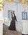 Vestido em Viscolinho Guanambi Valentina Sirrah Preto - Imagem 2