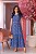 Vestido Stela em Viscolinho com cinto Azul Fagian - Imagem 1