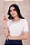 Blusa em Viscose com bordado Serena Off White Jana Marcal - Imagem 2