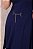 Vestido em Linho Raquel Azul Marinho Jana Marcal - Imagem 3