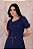 Vestido em Linho Raquel Azul Marinho Jana Marcal - Imagem 2