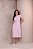 Vestido em Viscose Midi Rosa com cinto Noemi Jana Marcal - Imagem 3
