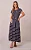 Vestido Maxi Midi na Viscose com Saia Assimétrica Silvia - Tata Martello - Imagem 1