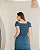 Vestido em Viscolinho Maricá Azul Valentina Sirrah - Imagem 2