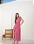 Vestido em Viscolinho Aguai Rosa Valentina Sirrah - Imagem 1