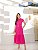 Vestido em Viscolinho Marilena Pink  Valentina Sirrah - Imagem 1