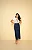 Blusa De Viscolycra Com Bordado Floral Hadaza - Imagem 1