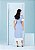 Vestido Yuli Em Viscolinho Azul Aline Cerkunvis - Imagem 3