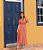 Vestido Campestre Laranja Valentina Sirrah - Imagem 1