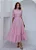 VESTIDO MIDI ROSA EM LAISE MARINA JANY PIM - Imagem 2