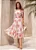 VESTIDO MIDI FLORAL ROSA CLARO VITORIA JANY PIM - Imagem 1