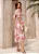 VESTIDO MIDI FLORAL ROSA CLARO VITORIA JANY PIM - Imagem 5