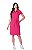 Vestido confeccionado em cotton moletinho franciele Pink Hapuk - Imagem 1