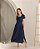 Vestido Buritis Marinho Valentina Sirrah - Imagem 4