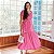 Vestido em Viscose Betânia Pink Valentina Sirrah - Imagem 1