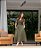 VESTIDO EM CREPE DOBBY MIDI JUAZEIRO (VERDE) VALENTINA SIRRAH - Imagem 2