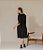 VESTIDO EM ALFAITARIA PIENZA COM ZÍPER PRETO VALENTINA SIRRAH - Imagem 4