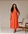 VESTIDO MIDI EM CREPE SAVANNA CORAL VALENTINA SIRRAH - Imagem 1