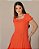 VESTIDO MIDI EM CREPE SAVANNA CORAL VALENTINA SIRRAH - Imagem 4