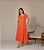 VESTIDO MIDI EM CREPE SAVANNA CORAL VALENTINA SIRRAH - Imagem 2