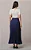 Saia Maxi Midi Plissada Melissa Azul - Tata Martello - Imagem 2