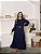 Vestido em Flow Twill Azul Marinho - Valentina Sirrah - Imagem 2