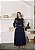 Vestido em Flow Twill Azul Marinho - Valentina Sirrah - Imagem 1