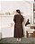 Vestido em Alfaitaria Marrom com Cinto Forrago Araponga - Valentina Sirrah - Imagem 3
