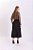 Blusa em Tule Xadrez Zoe Marrom - Hapuk - Imagem 3
