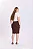 Blusa em Malha com Crepe Estampa Exclusica Rubia Marrom - Hapuk - Imagem 3