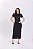 Blusa Acetinada Preto Cassia - Hapuk - Imagem 2
